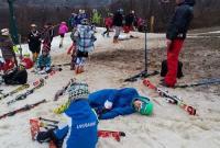 Чемпионат Украины по горнолыжному спорту шокировал ужасными условиями