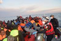 С начала года в Европу по Средиземному морю прибыли почти 155 тысяч мигрантов
