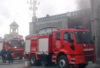 В Тбилиси горит главный кафедральный храм - Собор Святой Троицы