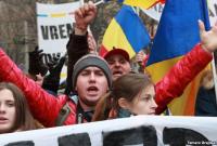 У Кишиневі мітингують за об’єднання з Румунією