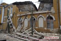 В центре Николаева обрушилось здание школы