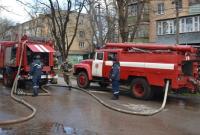 В Одессе горела школа: класс выгорел полностью