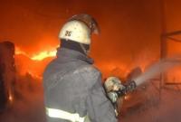 В Киеве горело здание Главного следственного управления ГПУ
