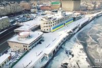 На Київському річковому вокзалі сталася пожежа (відео)