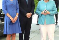 Принц Уильям и Кейт Миддлтон обсудили с Меркель вопросы европейской политики