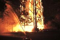 В Германии сгорела знаменитая "башня Гетте"
