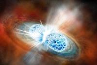 Астрономы впервые обнаружили столкновение нейтронных звезд