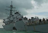 Столкновение эсминца США с танкером: уволят командующего ВМС США