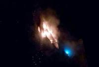 В Авдеевке снова горела многоэтажка: люди используют свечи для освещения помещений