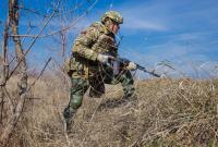 За прошедшие сутки в зоне АТО один военный получил ранения