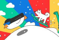 Дудл Google посвящен открытию зимних Олимпийских игр