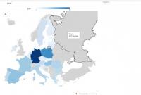 Сайт о выборах в Европе изобразил Крым частью России