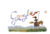 Google создал doodle в честь известного украинского писателя