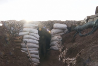 Украинские военные случайно раскопали тайный бункер боевиков на Донбассе (видео)