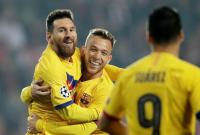 Лига чемпионов: "Барселона" дожала чехов, "Ливерпуль" не заметил бельгийцев и другие результаты 23 октября