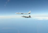 Истребители ВВС США перехватили у Аляски шесть военных самолетов РФ