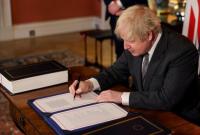 Премьер Британии подписал торговое соглашение с ЕС
