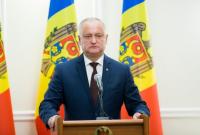 Додон предложил Санду обсудить роспуск парламента Молдовы