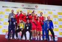 Украинские юниоры завоевали десять медалей на старте ЧМ по самбо