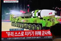 Новая баллистическая ракета и выступление Ким Чен Ына: в КНДР провели военный парад