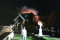 В Ивано-Франковской области горела церковь