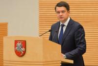 Разумков в Литве: мы до сих пор боремся за настоящую независимость