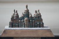 В Киеве открыли 3D-конструкцию Софийского собора с рельефными тактильными табличками