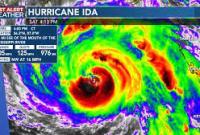 Ураган "Ида" может стать для Луизианы самым сильным за последние полтора века