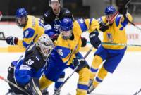 Юниорская сборная Украины победила на старте чемпионата мира по хоккею