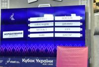 Жребий определил четвертьфинальные пары Кубка Украины по футболу