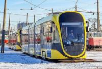 В Киев поставили новые трамваи "Татра-Юг"