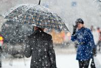 В последний день 2021 года по всей Украине ожидаются дожди со снегом