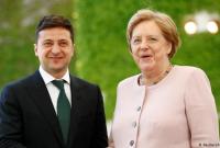 Переговоры Зеленского с Меркель длились более 4 часов, - ОП