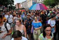 Тысячи людей приняли участие в ЛГБТ-прайде в Будапеште