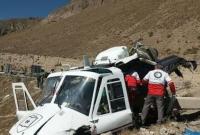 В Иране разбился вертолет, перевозивший урны с избирательных участков: один человек погиб, 11 человек пострадали