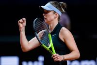 Теннис: Свитолина победила в первой встрече на соревнованиях WTA-1000 в Риме