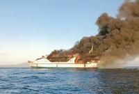 Пожар на судне в Индонезии: один пассажир пропал без вести