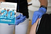 Польша вакцинировала 20 миллионов граждан против Covid-19