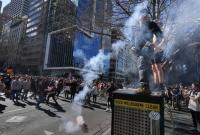 Протестующие против вакцинации в Австралии, сравнили правительство штата с нацистами