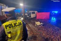 В Польше фургон врезался в трамвай: водитель-украинец погиб