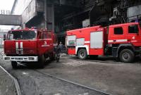 В Днепре на металлургическом заводе произошел пожар