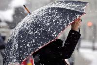В Украине прогнозируют мокрый снег и ночные морозы