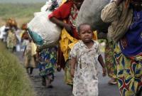 Из-за боевых действий в Восточном Конго, около 11 тысяч беженцев сбежали в Уганду