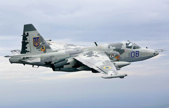 Северная Македония отправила Украине 4 штурмовика Су-25 "Грач"