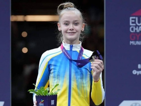 Украина завоевала «золото» чемпионата Европы по спортивной гимнастике среди юниоров