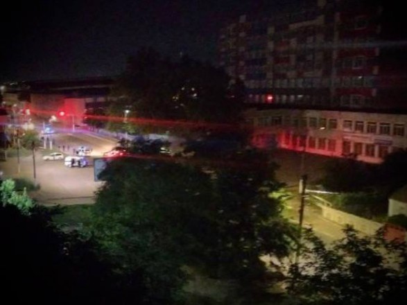 В оккупированном Мелитополе раздался взрыв: предварительно - горит здание сервисного центра МВД, которое захватили рашисты
