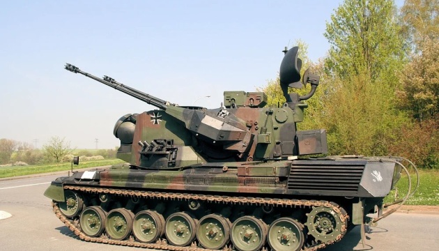 Германия передаст Украине зенитные танки Gepard