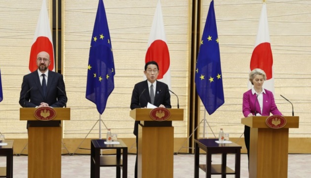 Лидеры ЕС и Японии подтвердили свою политику относительно санкций против россии