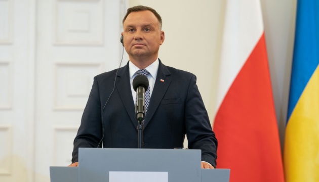 Дуда обвинил Германию в нарушении обещаний по поставкам оружия Польше