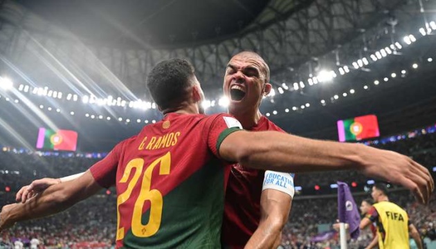 Португалия разгромила Швейцарию и сыграет с Марокко в 1/4 финала ЧМ-2022 по футболу